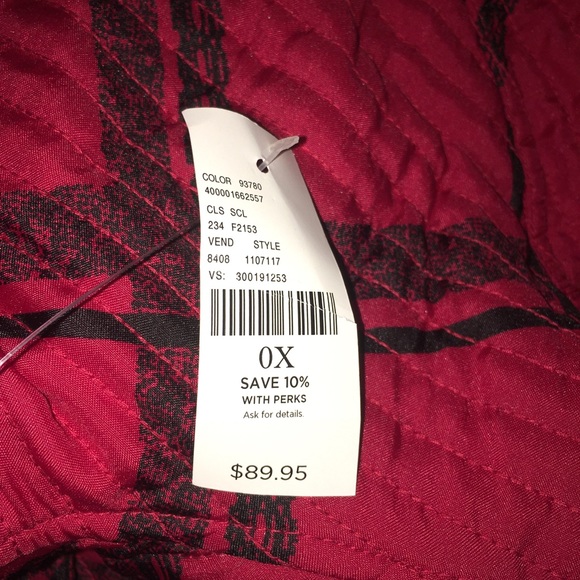 Catherine’s Plus Size OX Reversible Quilted Jacket - Picture 4 of 4